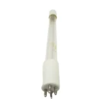 PRT-UV6W 6W: Close view of the four-pin connector on a T5 UV lamp