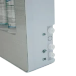 Side connection ports on the Aqua Cares UF-05B water purifier