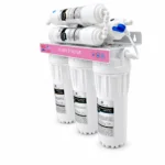 Aqua Cares UF-06 six-stage water purifier viewed from the right