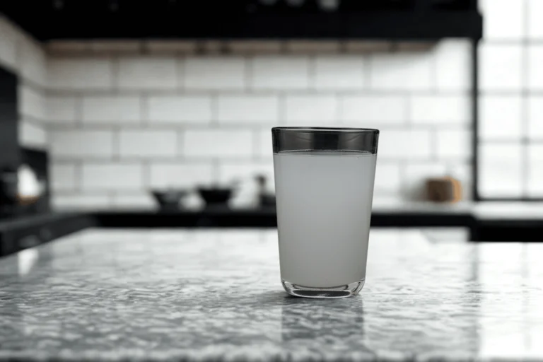 Cloudy water caused by trapped air after filter replacement or purifier installation