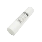 FLT-PP-10 sediment filter cartridge with its 1-micron label visible