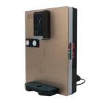 HC-01 wall-mounted hot and cold water dispenser, angled front view