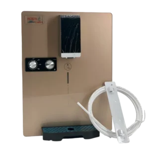 HC-01 hot and cold water dispenser with mounting bracket and water tubing