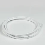 White P-DN6 PE water filter pipe arranged in a small coil