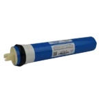 VONTRON ULP1812-75 blue reverse-osmosis membrane in an angled view