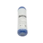 FLT-UDF-10 wrapped 10-inch UDF carbon filter cartridge in a front view