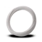 Full coil of white 6.5 mm PE water filter pipe